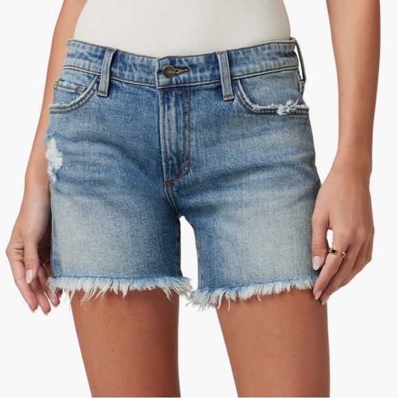 Joe's The 5 Cutoff Denim Shorts Size 34 - Picture 5 of 5